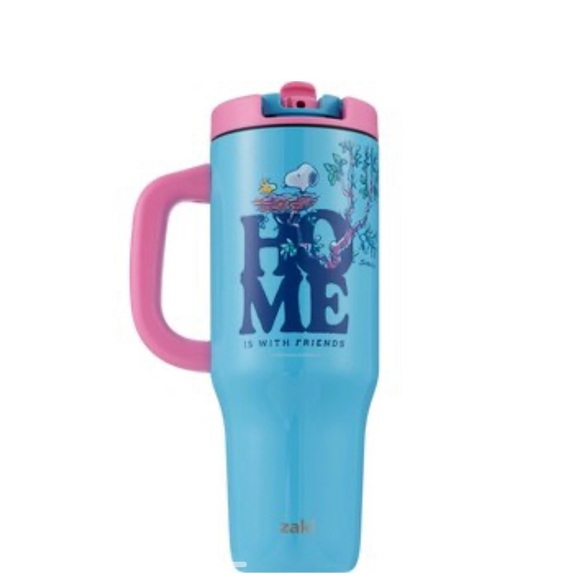 Peanuts Snoopy Tumbler Stainless Steel Two Way Sip 40oz Holiday 2025 - Picture 2 of 11